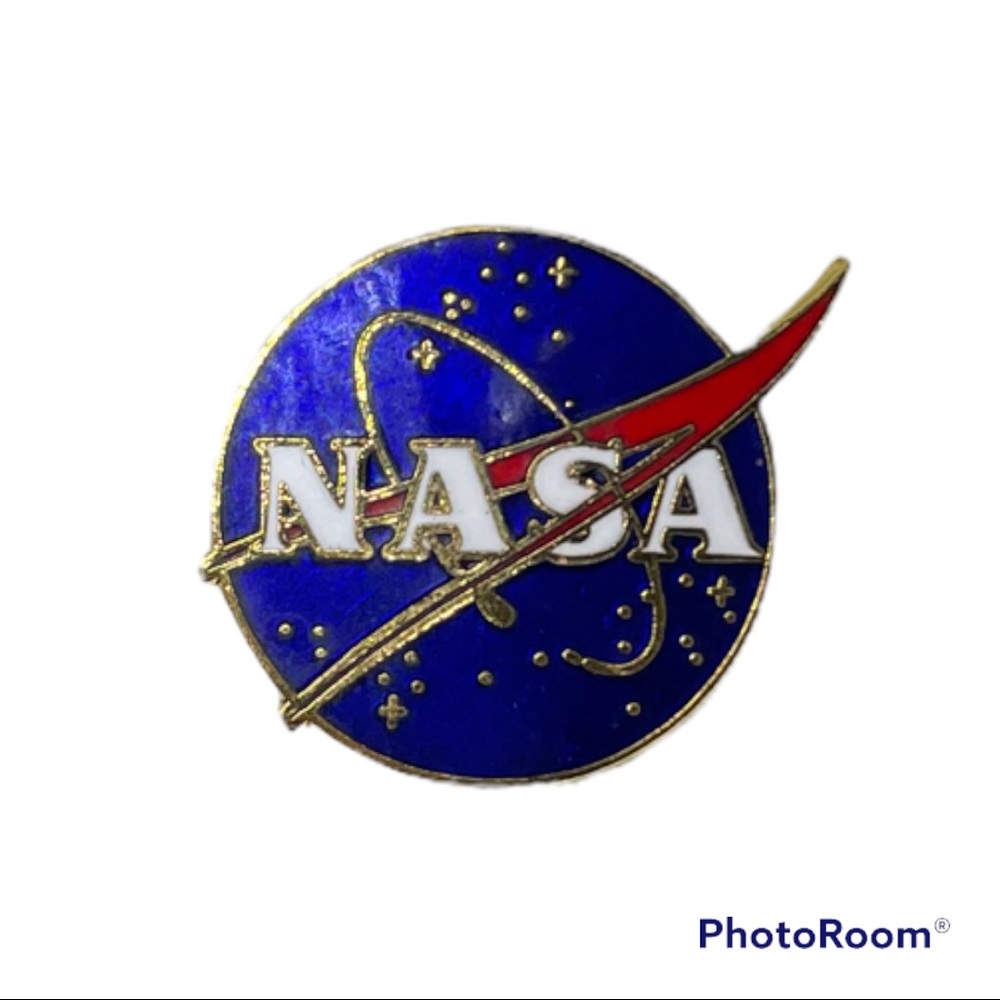 NASA Gold Pin In Great Shape Brand New!